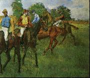 Edgar Degas Race Horses_a China oil painting reproduction